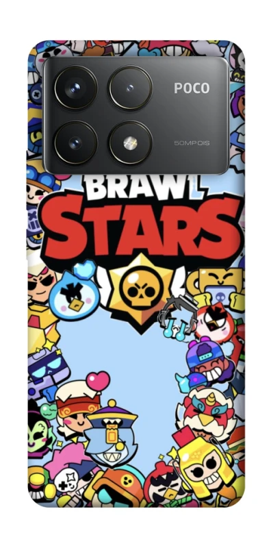 Чохол на Xiaomi Poco F6 Pro Brawl Stars ver.2 фото 1 з 1