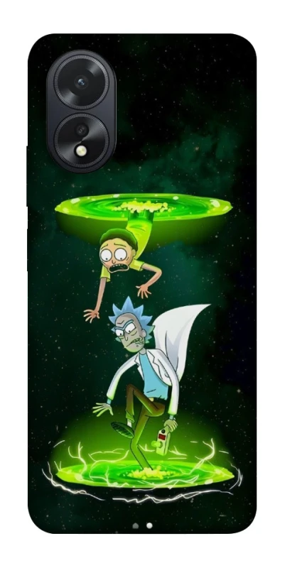 Чохол на Oppo A18 Rick and Morty фото 1 з 1