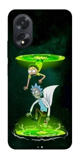 Чохол на Oppo A18 Rick and Morty фото 1 з 1