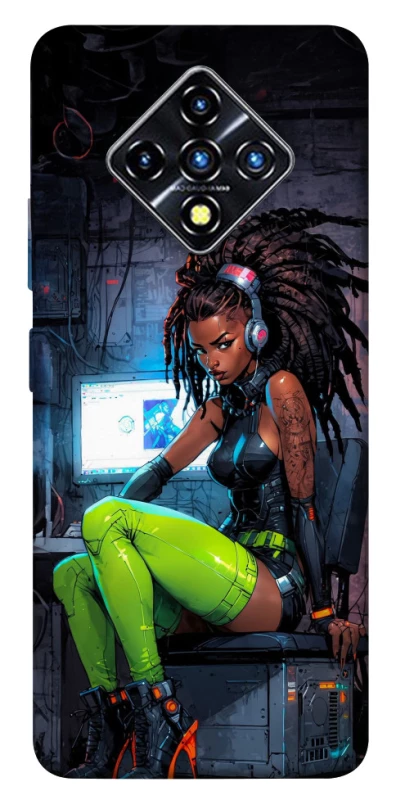 Чохол на Infinix Zero 8 Cyber girl фото 1 з 1