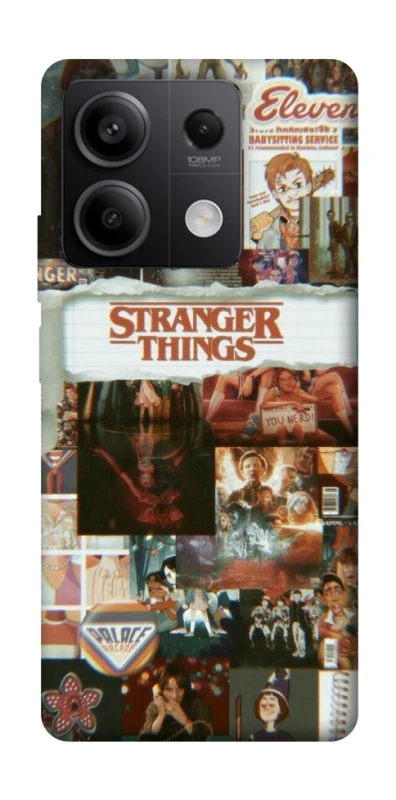Чехол на Xiaomi Redmi Note 13 5G Stranger Things ver.22 фото 1 из 1