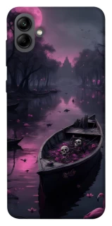 Чехол на Samsung Galaxy A04 Boat and flamingo фото 1 из 1