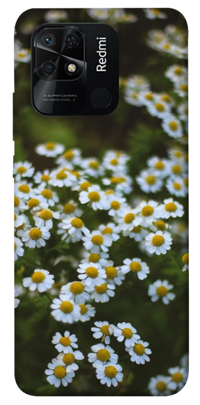 Чехол на Xiaomi Redmi 10C Ромашки v13 фото 1 из 1
