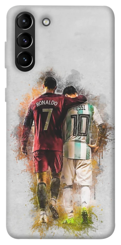 Чохол на Samsung Galaxy S21+ Ronaldo та Messi фото 1 з 1