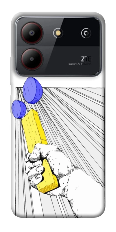 Чохол на ZTE Blade A54 4G Літера Ї фото 1 з 1