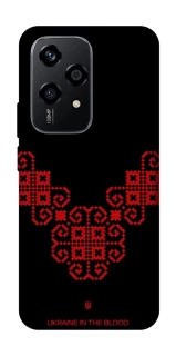 Чохол на Honor 200 Lite Чорно-червона вишиванка фото 1 з 1