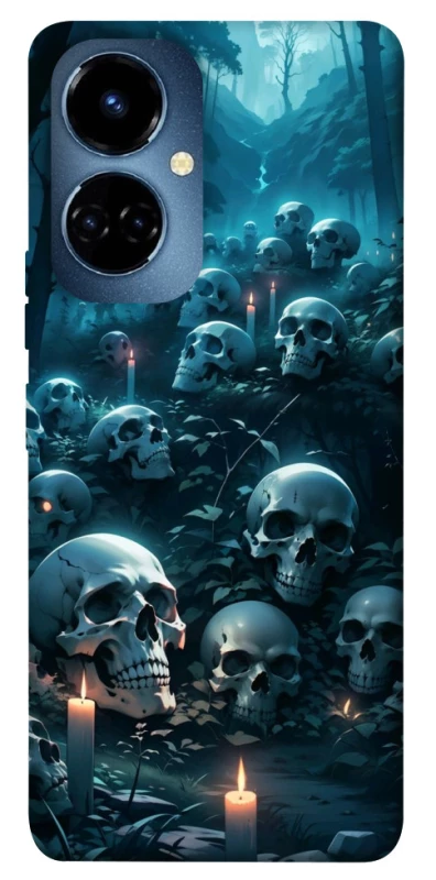 Чехол на TECNO Camon 19 Skulls v3 фото 1 из 1