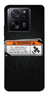 Чохол на Xiaomi 13T Warning фото 1 з 1