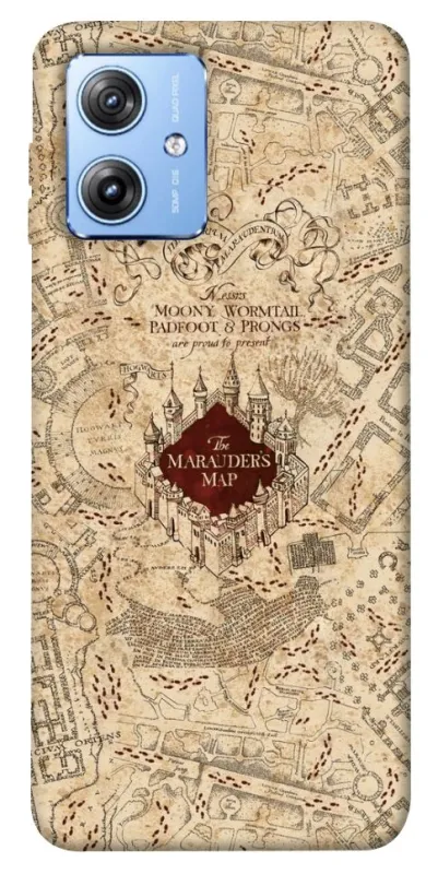 Чехол на Motorola Moto G84 Marauders map фото 1 из 1
