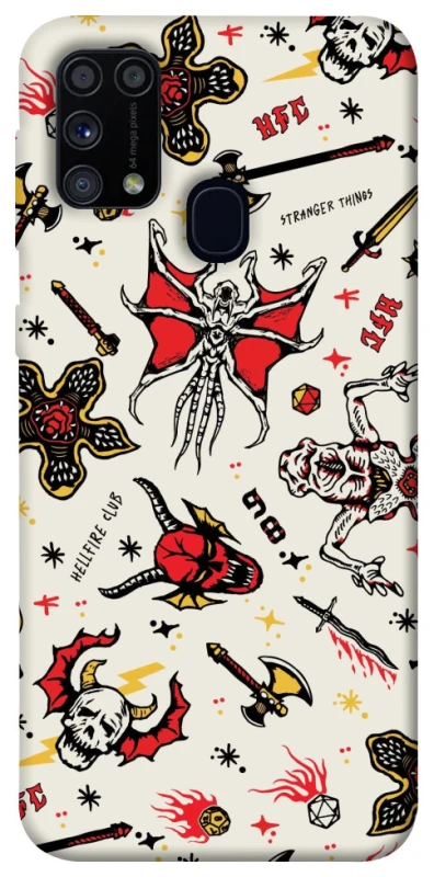 Чохол на Samsung Galaxy M31 Stranger Things ver.2 фото 1 з 1