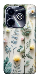 Чохол на Infinix Hot 40i Floral design ver.4 фото 1 з 1