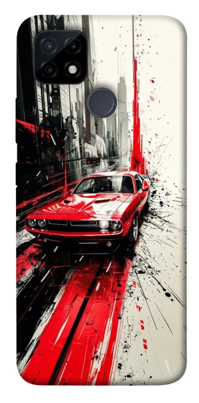 Чохол на Realme C25Y Painted Mustang фото 1 з 1