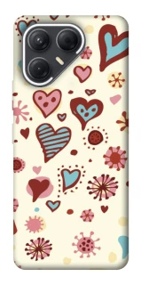 Чохол на TECNO Pova 7 Pretty hearts фото 1 з 1