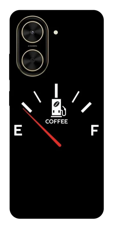 Чехол на Xiaomi Poco C71 Сoffee speedometer фото 1 из 1