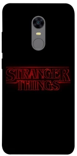 Чехол на Xiaomi Redmi 5 Plus / Redmi Note 5 (Single Camera) Stranger Things ver.5 фото 1 из 1