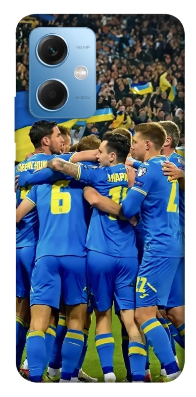 Чехол на Xiaomi Redmi Note 12 5G Сборная Украины v3 фото 1 из 1