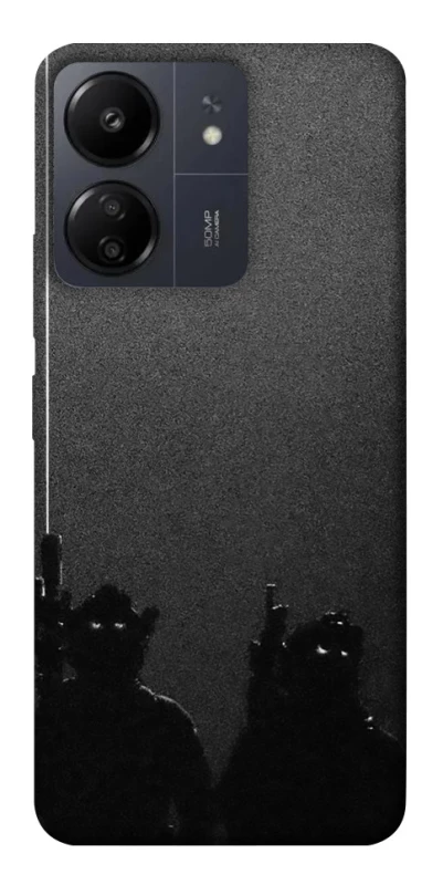 Чехол на Xiaomi Poco C65 Night operations фото 1 из 1