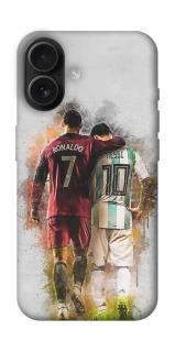 Чохол на Apple iPhone 16 Ronaldo та Messi фото 1 з 1