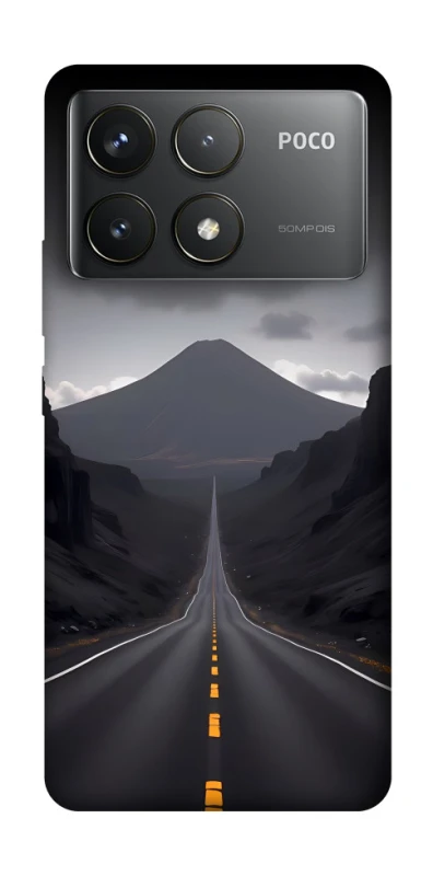 Чохол на Xiaomi Poco F6 Pro Black mountains фото 1 з 1