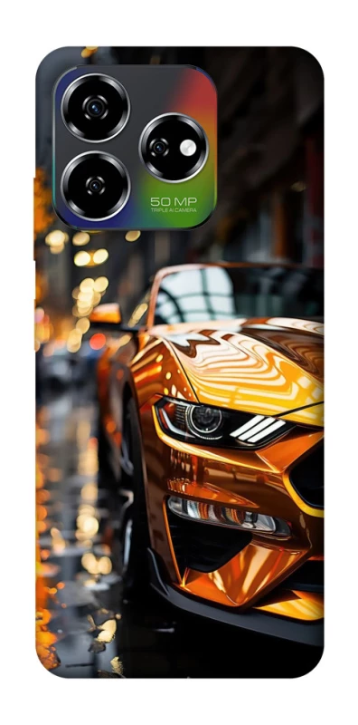 Чохол на ZTE Nubia V60 Golden sports car фото 1 з 1