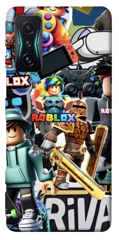 Чохол на Xiaomi Redmi K50 Gaming Roblox collage ver.1 фото 1 з 1