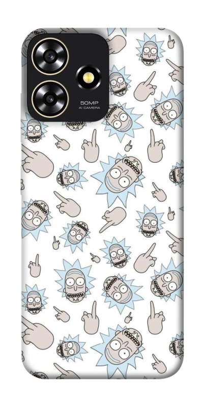 Чохол на ZTE Blade A73 4G Rick and Morty style фото 1 з 1