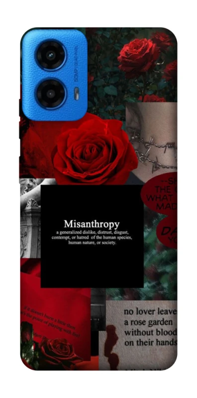 Чехол на Motorola Moto G45 Misanthropy фото 1 из 1