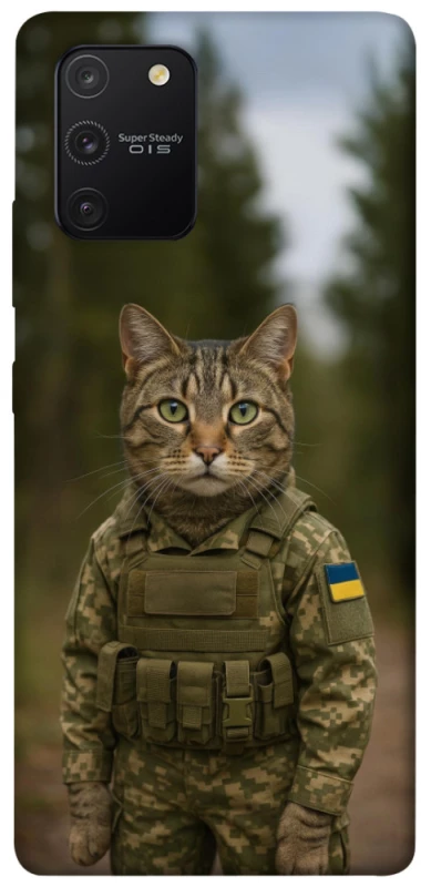 Чохол на Samsung Galaxy S10 Lite Кіт захисник фото 1 з 1