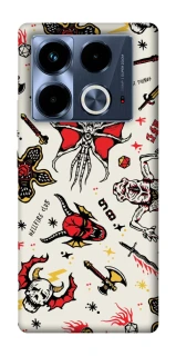 Чохол на Infinix Note 40 4G Stranger Things ver.2 фото 1 з 1