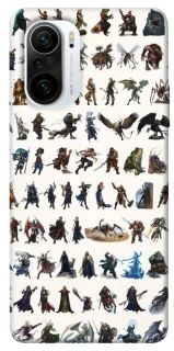 Чехол на Xiaomi Redmi K40 / K40 Pro / K40 Pro+ / Poco F3 Character Selection фото 1 из 1