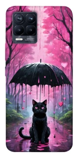 Чехол на Realme 8 Black cat фото 1 из 1