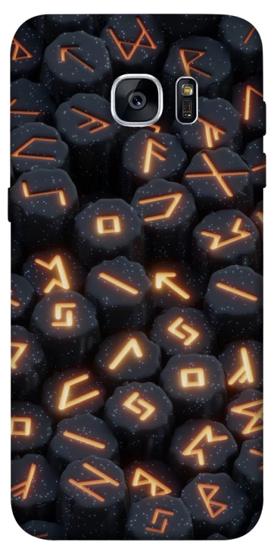 Чехол на Samsung G935F Galaxy S7 Edge Огненые руны фото 1 из 1