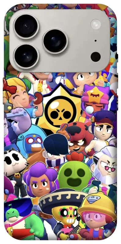 Чехол на Apple iPhone 18 Pro Brawl Stars ver.5 фото 2 из 2
