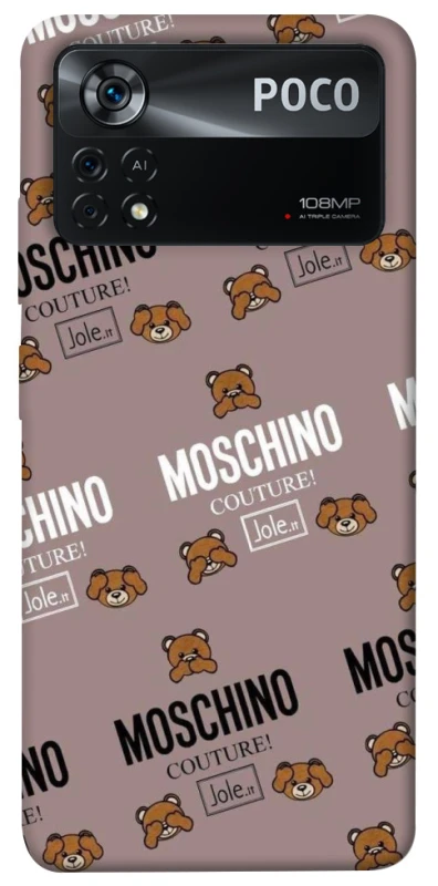 Чохол на Xiaomi Poco X4 Pro 5G Moschino фото 1 з 1