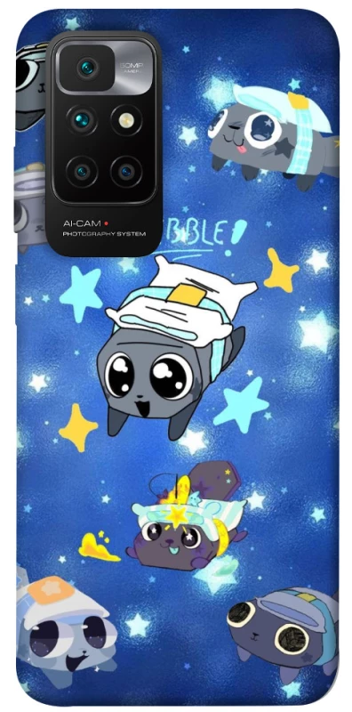 Чохол на Xiaomi Redmi 10 Pebble kitten stars фото 1 з 1