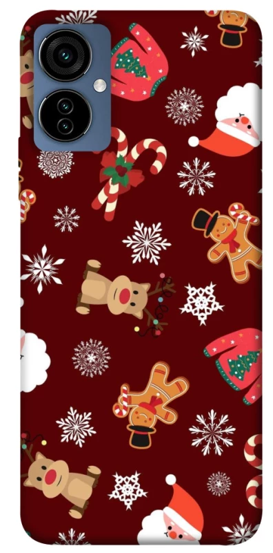 Чехол на TECNO Camon 19 Neo Новогодний v6 фото 1 из 1