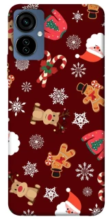 Чехол на TECNO Camon 19 Neo Новогодний v6 фото 1 из 1