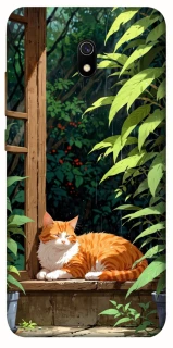 Чохол на Xiaomi Redmi 8a red cat фото 1 з 1