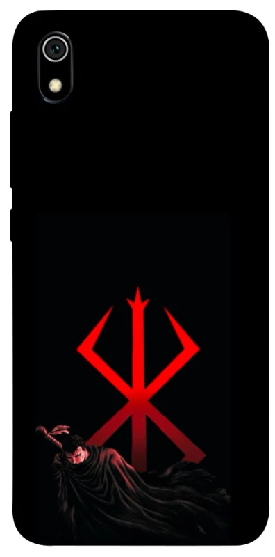 Чохол на Xiaomi Redmi 7A Berserk Red Logo фото 1 з 1