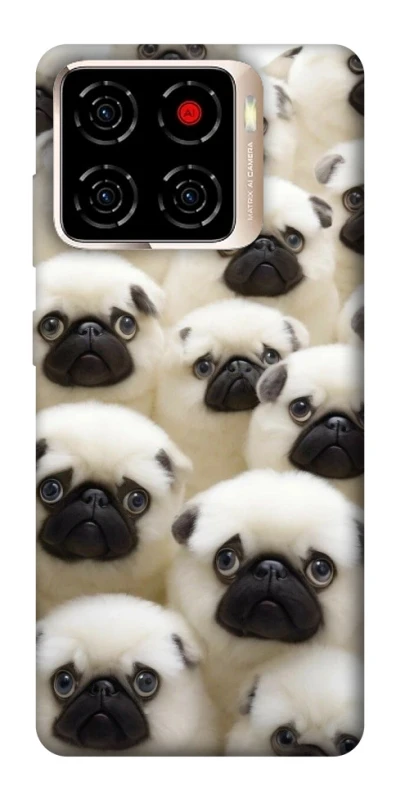 Чохол на ZTE Blade A56 Doggy Pug Love фото 1 з 1
