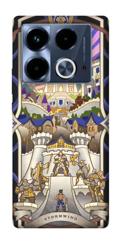 Чехол на Infinix Note 40 4G WOW forever stormwind фото 1 из 1