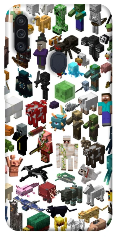 Чохол на Samsung Galaxy M11 Minecraft v4 фото 1 з 1