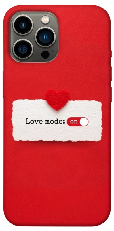 Чохол на Apple iPhone 13 Pro Max (6.7") Love Mode ON фото 1 з 1