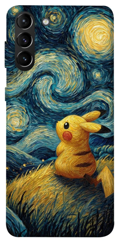 Чохол на Samsung Galaxy S21+ Pikachu and Van Gogh фото 1 з 1