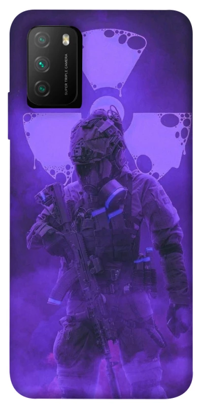 Чохол на Xiaomi Poco M3 Радіація v6 фото 1 з 1