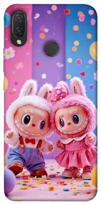 Чохол на Huawei P Smart+ (nova 3i) Labubu twins ver.3 фото 1 з 1