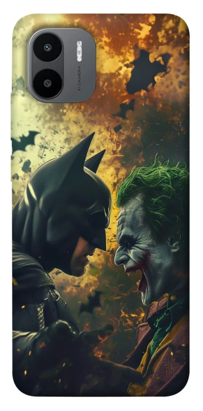 Чехол на Xiaomi Redmi A1 / A2 Batman and the Joker фото 1 из 1