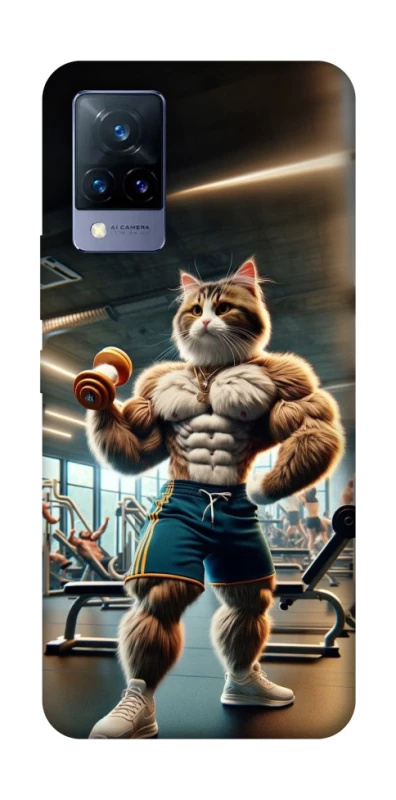 Чохол на Vivo V21 Кіт качок фото 1 з 1