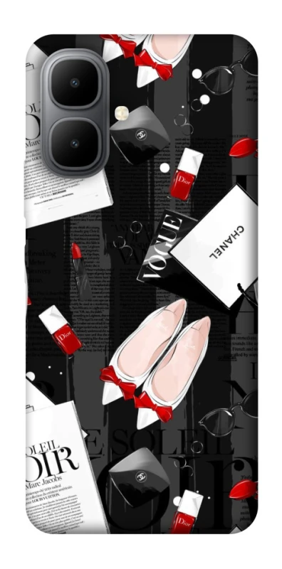 Чехол на Infinix Smart 10 Fashion collage ver.4 фото 1 из 1