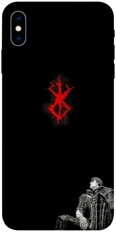 Чохол на Apple iPhone X (5.8") berserk black фото 1 з 1